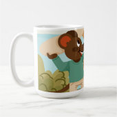 Two-Tone Artistic Touch Coffee Mug Koffiemok (Links)
