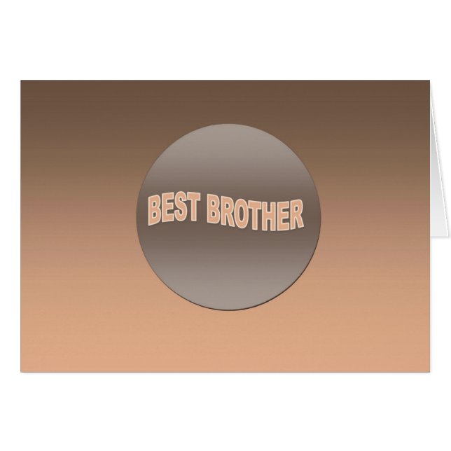 Two Tone Best Brother (Voorkant Horizontaal)