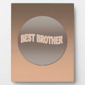 Two Tone Best Brother Fotoplaat (Voorkant)