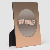 Two Tone Best Brother Fotoplaat (Zijkant)