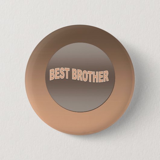 Two Tone Best Brother Ronde Button 5,7 Cm (Voorkant)