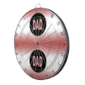 Two Tone Dad Dartbord (Voorkant Rechts)