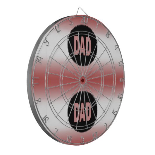Two Tone Dad Dartbord (Voorkant Links)
