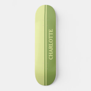 Two-Tone Green Persoonlijk Skateboard