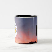 Two-Tone Koffie Mok (11 oz of 15 oz) (Center)