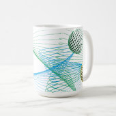 Two-Tone Mok, 11 oz Koffiemok (Voorkant rechts)