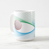 Two-Tone Mok, 11 oz Koffiemok (Voorkant links)