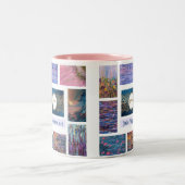 Two-Tone Mok, 11 oz Tweekleurige Koffiemok (Center)