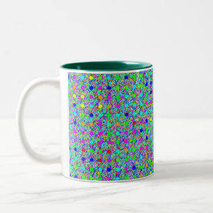 Two-Tone Mok, 11 oz Tweekleurige Koffiemok