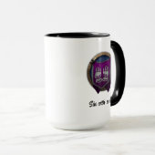 Two-Tone Mok, 15 oz Mok (Voorkant rechts)