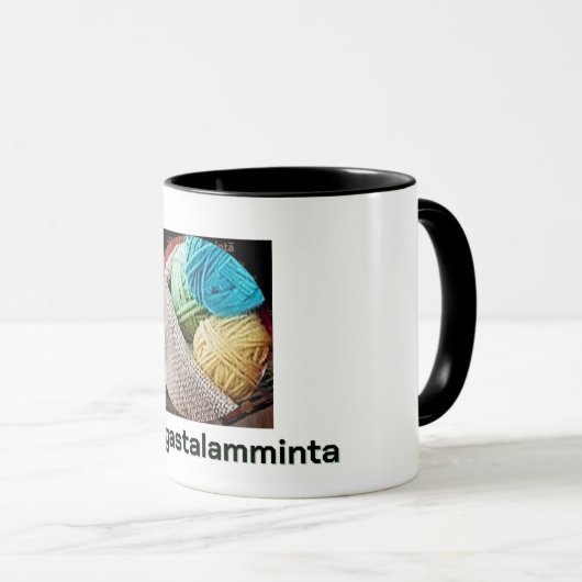 Two-Tone Mok, 15 oz Mok (Voorkant rechts)