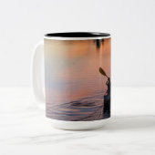 Two-Tone Mok, 15 oz Tweekleurige Koffiemok (Voorkant links)