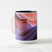 Two-Tone Mok, 15 oz Tweekleurige Koffiemok (Voorkant links)