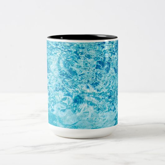 Two-Tone Mok, 15 oz Tweekleurige Koffiemok (Center)