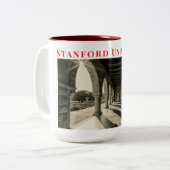 Two-Tone Mok, 15 oz Tweekleurige Koffiemok (Voorkant links)