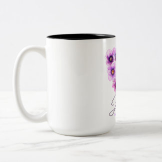 Two-Tone Mok, 15 oz Tweekleurige Koffiemok