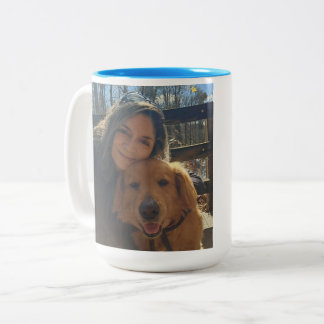 Two-Tone Mok, 15 oz Tweekleurige Koffiemok