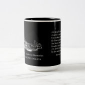 Two-Tone Mok, 15 oz Two-Tone Koffee Mok (Center)