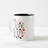 Two-Tone Mok voor koffieliefhebbers (Voorkant links)