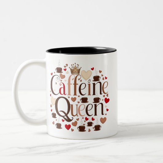 Two-Tone Mok voor koffieliefhebbers (Links)