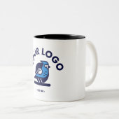 Two-Tone Mok - zwart (Voorkant rechts)