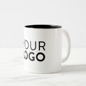 Two-Tone Mok - Zwart (Voorkant rechts)