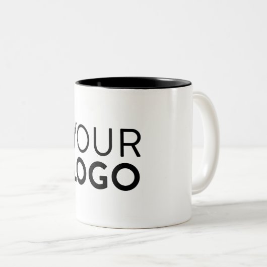 Two-Tone Mok - Zwart (Voorkant rechts)