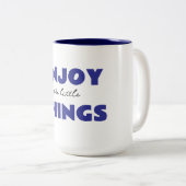 Two-Tone Mug, 15 oz Tweekleurige Koffiemok (Voorkant rechts)