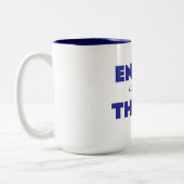 Two-Tone Mug, 15 oz Tweekleurige Koffiemok (Links)
