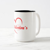 Two-Tone Mug, 15 oz Tweekleurige Koffiemok (Voorkant rechts)