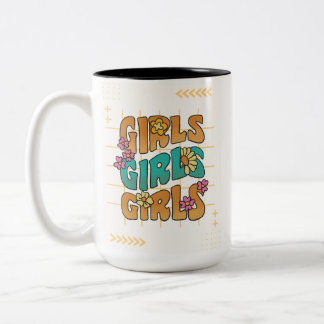 Two-Tone Mug, 15 oz Tweekleurige Koffiemok