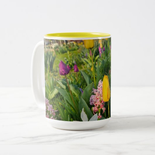 Two-tone Mug 15 oz Tweekleurige Koffiemok (Voorkant links)
