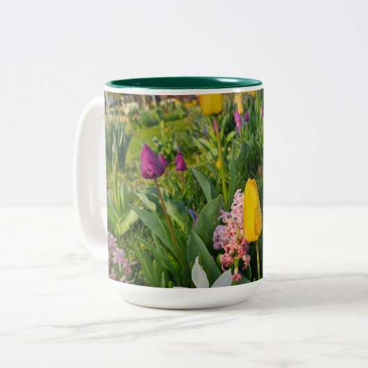 Two-tone Mug 15 oz Tweekleurige Koffiemok (Voorkant links)