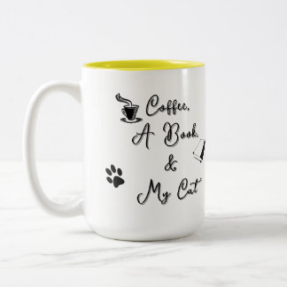 Two-tone Mug 15 oz (yellow) Tweekleurige Koffiemok