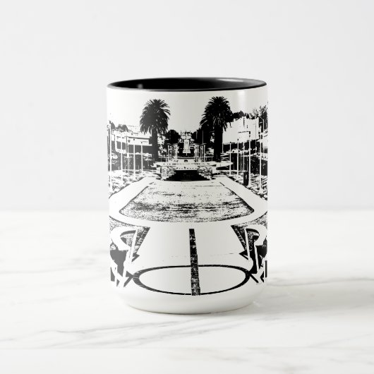 TWO TONE MUG 444ML MOK (Midden)