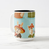 Two-Tone Mug design  Tweekleurige Koffiemok (Voorkant links)