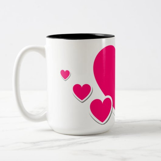 Two-Tone Mug Tweekleurige Koffiemok (Links)