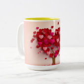 Two-Tone Mug Tweekleurige Koffiemok (Voorkant links)
