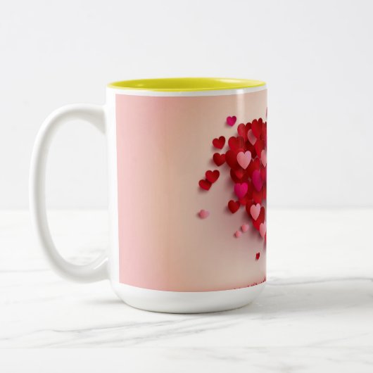 Two-Tone Mug Tweekleurige Koffiemok (Links)