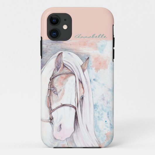 Two Tone (roze) Case-Mate iPhone Case (Achterkant)