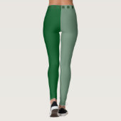 Two Tone Shamrock Ierse Lucky Charm Leggings (Achterkant)