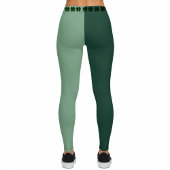 Two Tone Shamrock Ierse Lucky Charm Leggings
