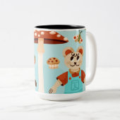 Two-Tone Smooth Finish Coffee Mug Tweekleurige Koffiemok (Voorkant rechts)