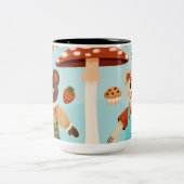 Two-Tone Smooth Finish Coffee Mug Tweekleurige Koffiemok (Center)