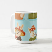 Two-Tone Sticker design coffee mug  Koffiemok (Voorkant links)