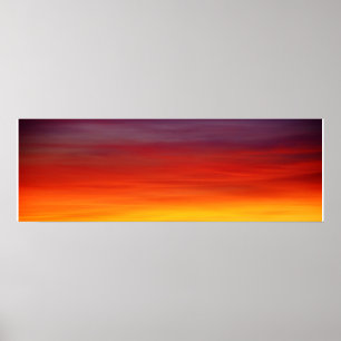 Two Tone Sunset Poster