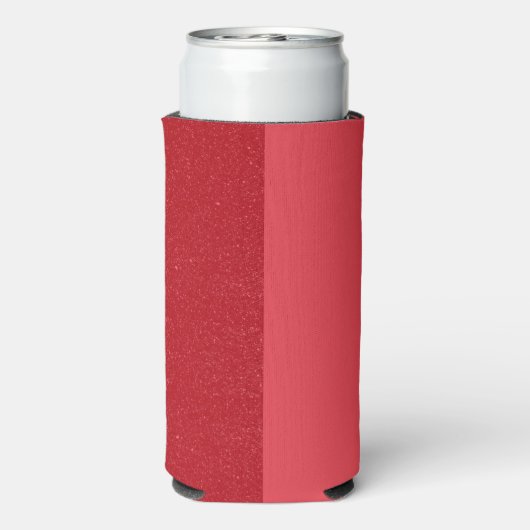 Two-Tone Tomato Red Custom Seltzer Cooler (Seltzer Achterkant)