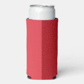 Two-Tone Tomato Red Custom Seltzer Cooler (Seltzer Voorkant)