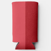 Two-Tone Tomato Red Custom Seltzer Cooler (Voorkant)