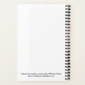 Two-tone Vloerontwerpzakboek Notitieboek (Achterkant)